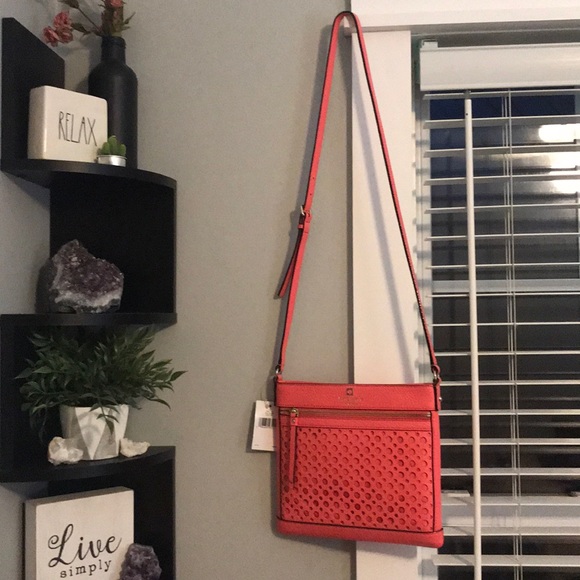 kate spade Handbags - Kate Spade pink/coral cross body bag